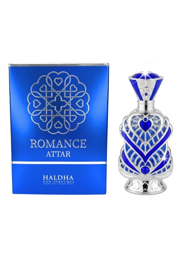 هالدها عطر رومانس من هالدها – عطر زيتي فاخر بدون كحول للرجال والنساء - Image 1